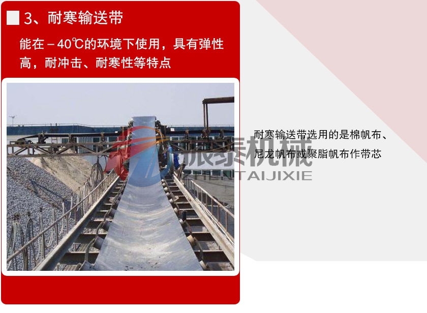 耐寒皮帶輸送機(jī)